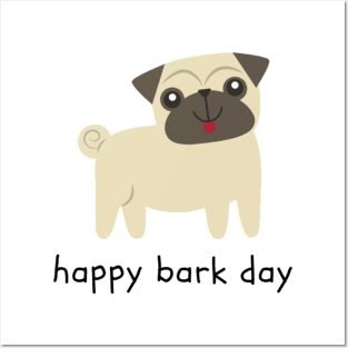 Happy Bark Day Posters and Art